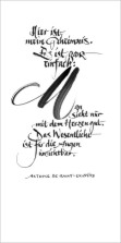 Hochzeitliche Kalligraphien