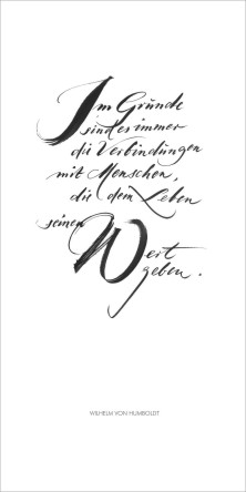 Kalligrafie Schriftkunst