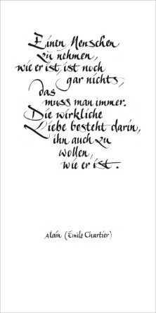 Kalligrafie Schriftkunst