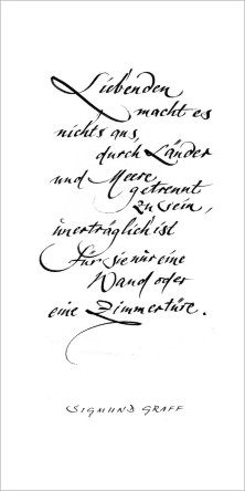 Kalligrafie Schriftkunst