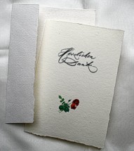 Kalligrafie Schriftkunst Hochzeit handgeschriebene Einladungen