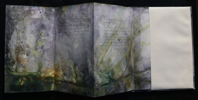 Eco dyed artistbook