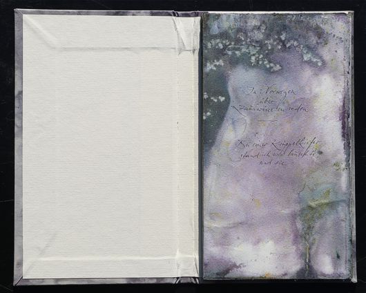 Eco dyed artistbook