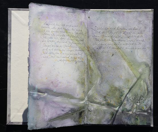 Eco dyed artistbook