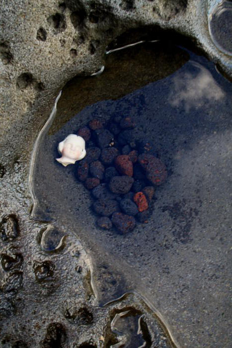 among Stromboli Rocks