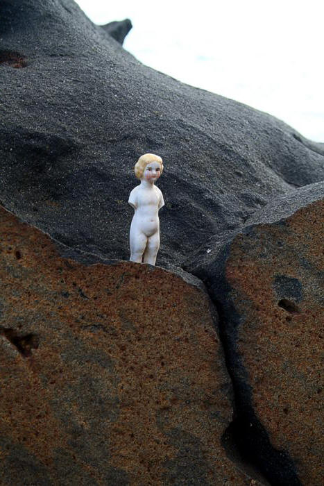 among Stromboli Rocks