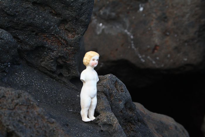 among Stromboli Rocks