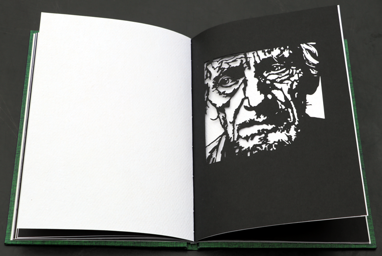 artistbook papercuts Leonhardt Flommersfeld