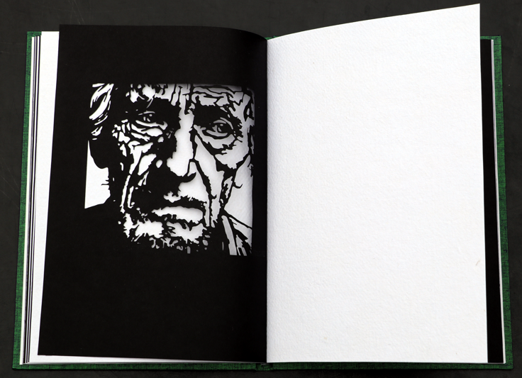 artistbook papercuts Leonhardt Flommersfeld