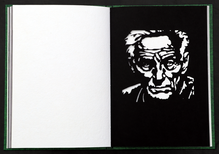 artistbook papercuts Leonhardt Flommersfeld