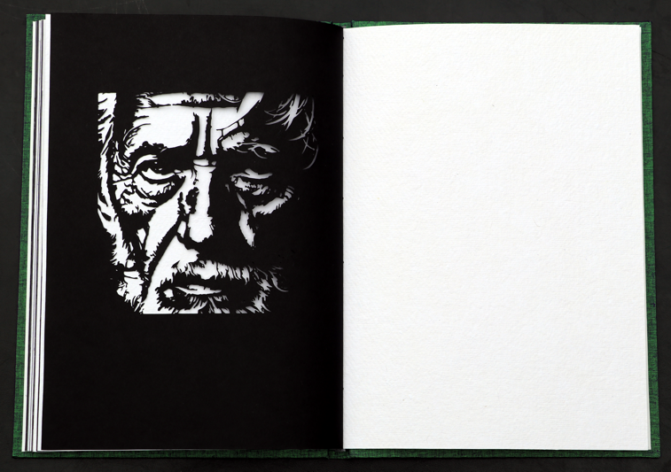 artistbook papercuts Leonhardt Flommersfeld