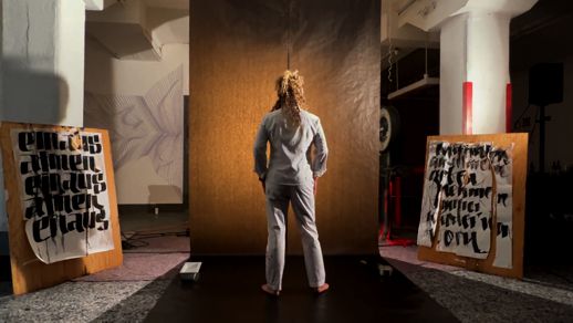 RISKANTES SCHREIBEN Schrift performances
