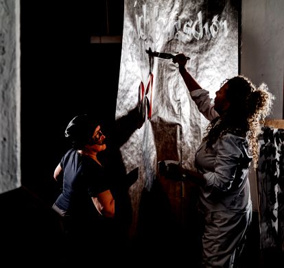 RISKANTES SCHREIBEN Schrift performances