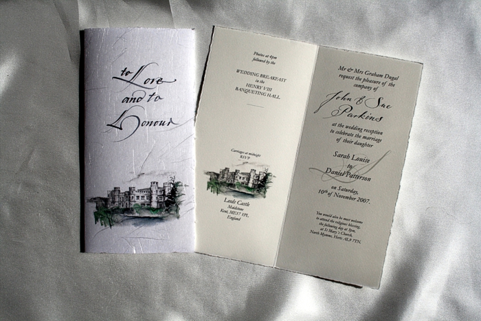 wedding invitation