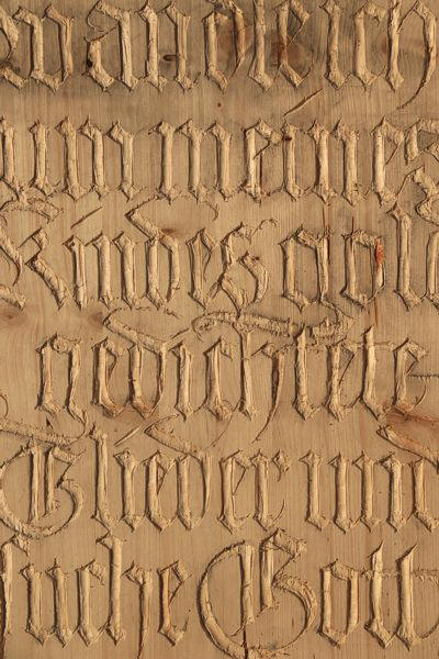 Textur Schriftkunst